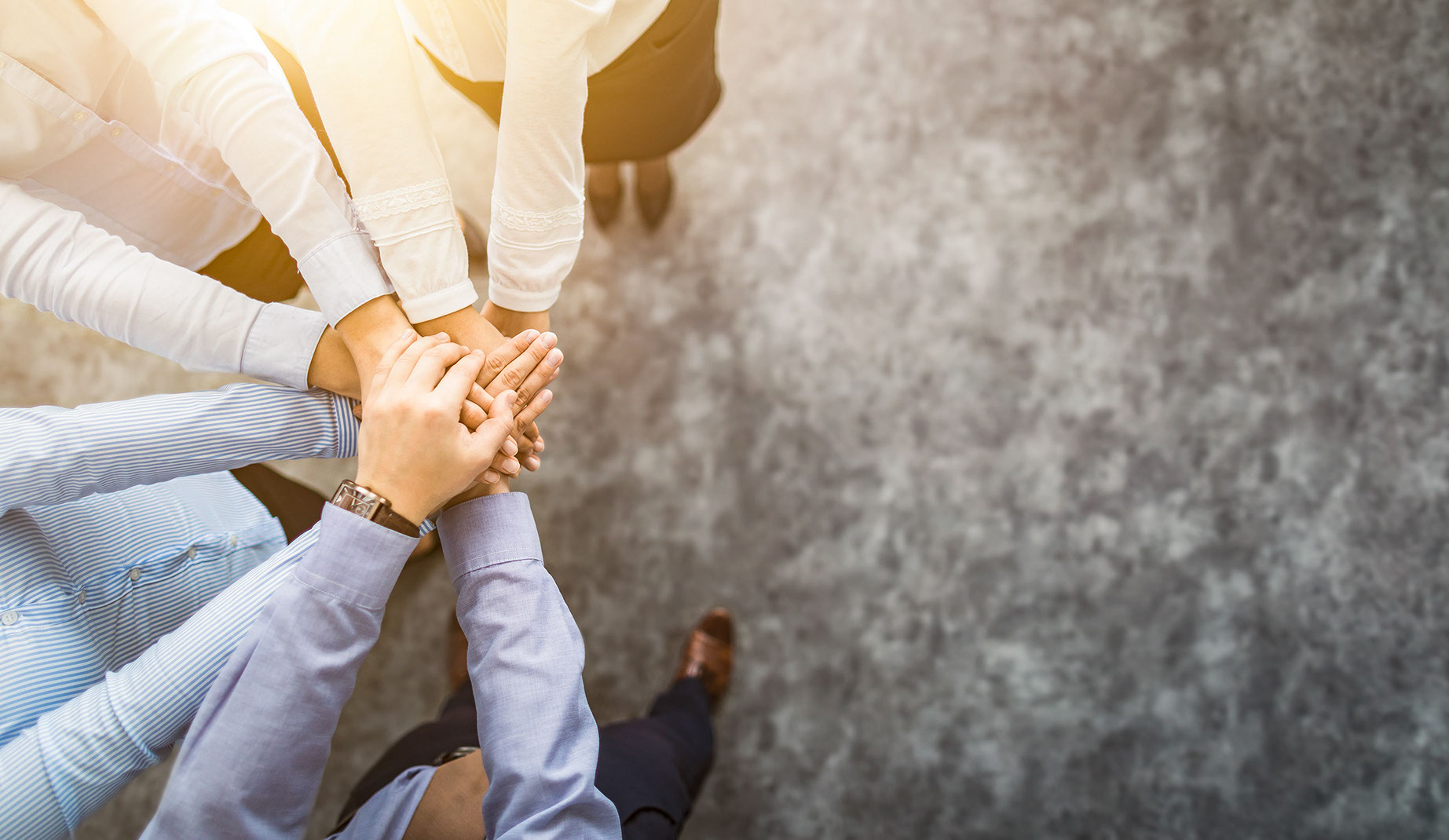 Team van PC-Group werkt samen aan een IT-oplossing